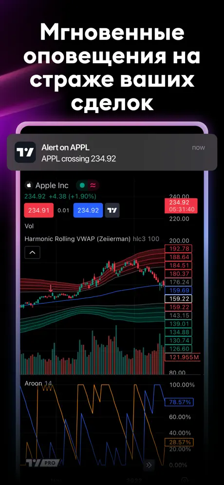 Скриншот TradingView 9